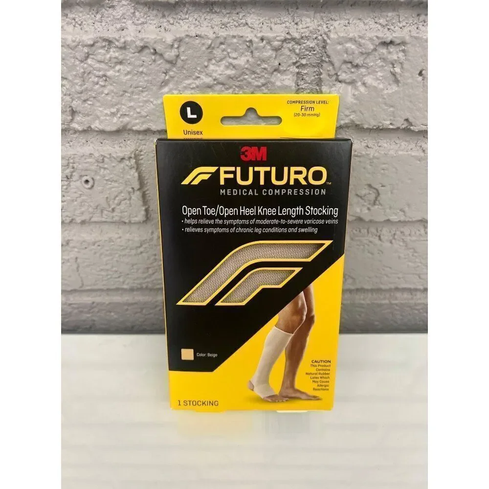 3M Futuro Compression Sock Beige Unisex Size M